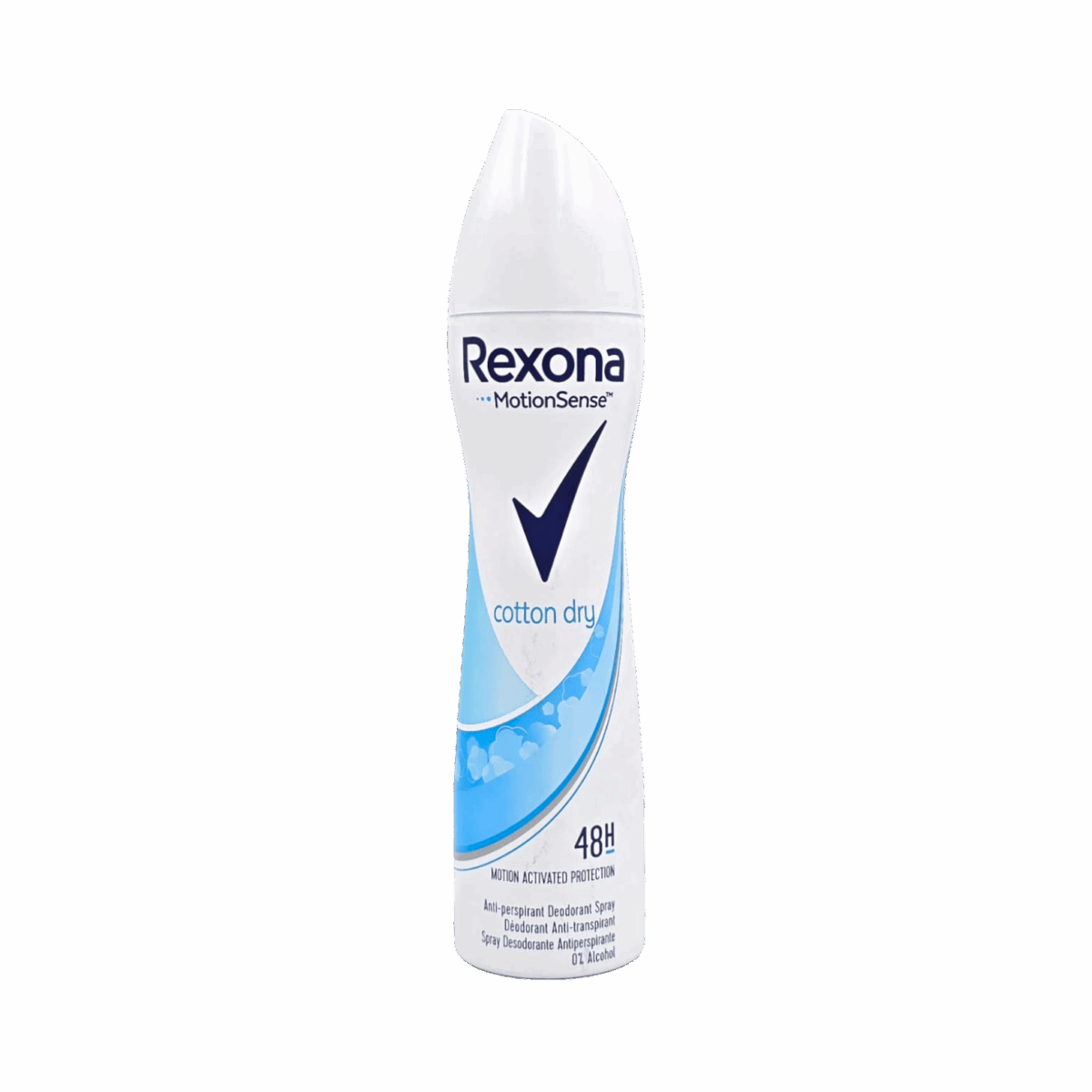 REXONA-DEO SPRAY-200ml-IT-W-COTTON DRY - Image 1