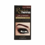 RYANA-HAIR COLOR-kit-PL-W-EYEBROW HENNA BROWN
