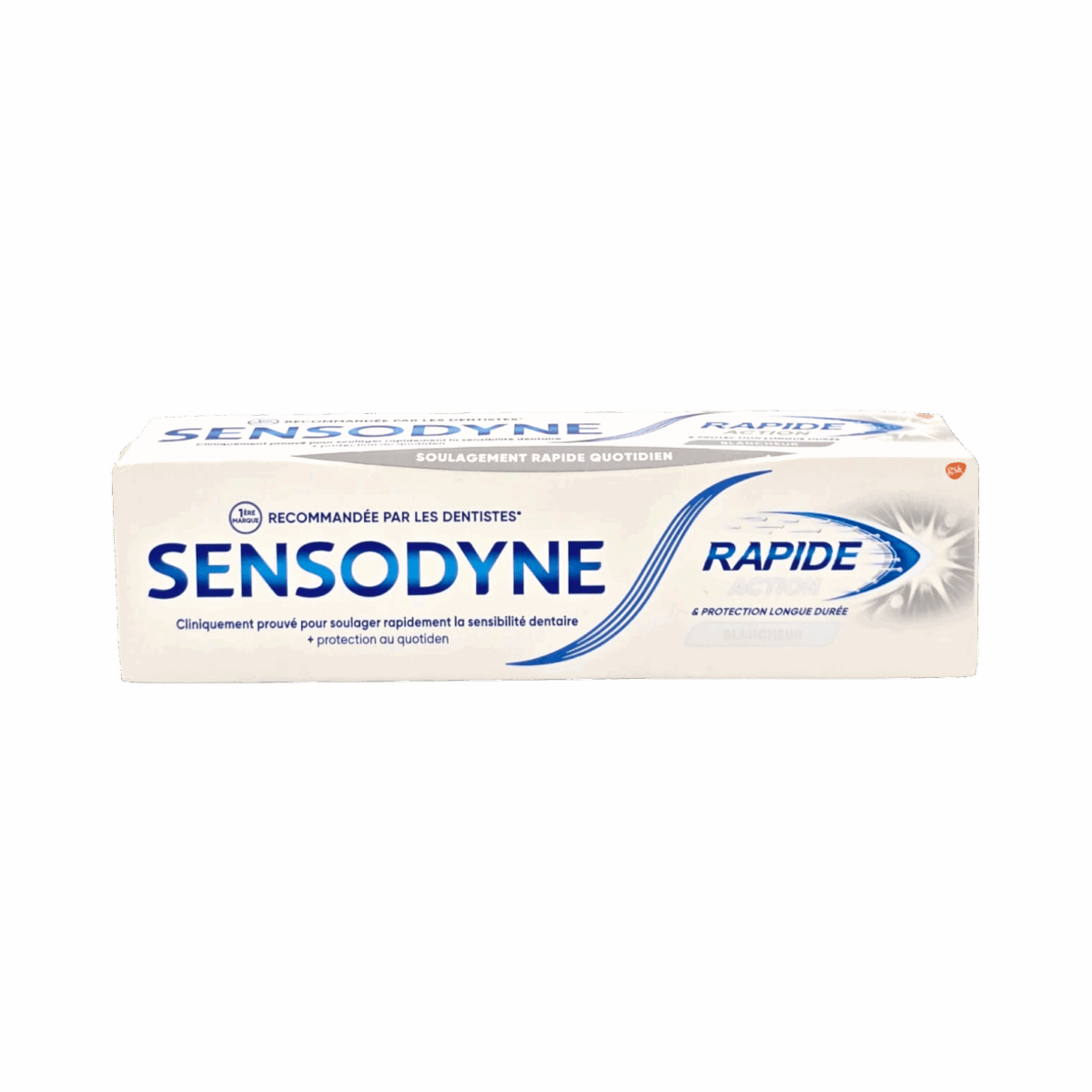SENSODYNE-TOOTHPASTE-75ml-GB-M/W-RAPIDE ACTION BLANCHEUR - Image 1