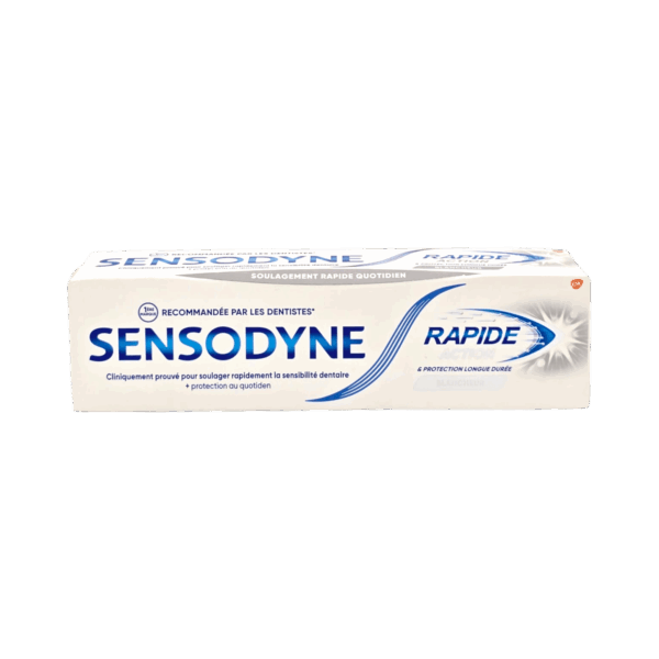SENSODYNE-TOOTHPASTE-75ml-GB-M/W-RAPIDE ACTION BLANCHEUR