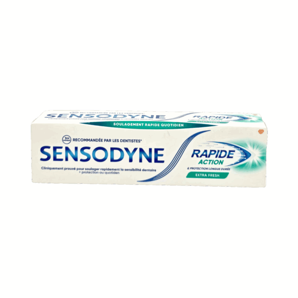 SENSODYNE-TOOTHPASTE-75ml-GB-M/W-RAPIDE ACTION EXTRA FRESH