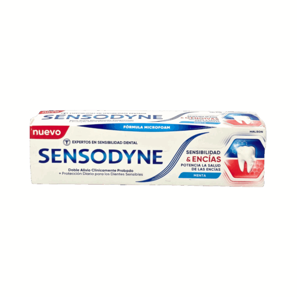 SENSODYNE-TOOTHPASTE-75ml-GB-M/W-SENSIBILIDAD & ENCIAS MENTA