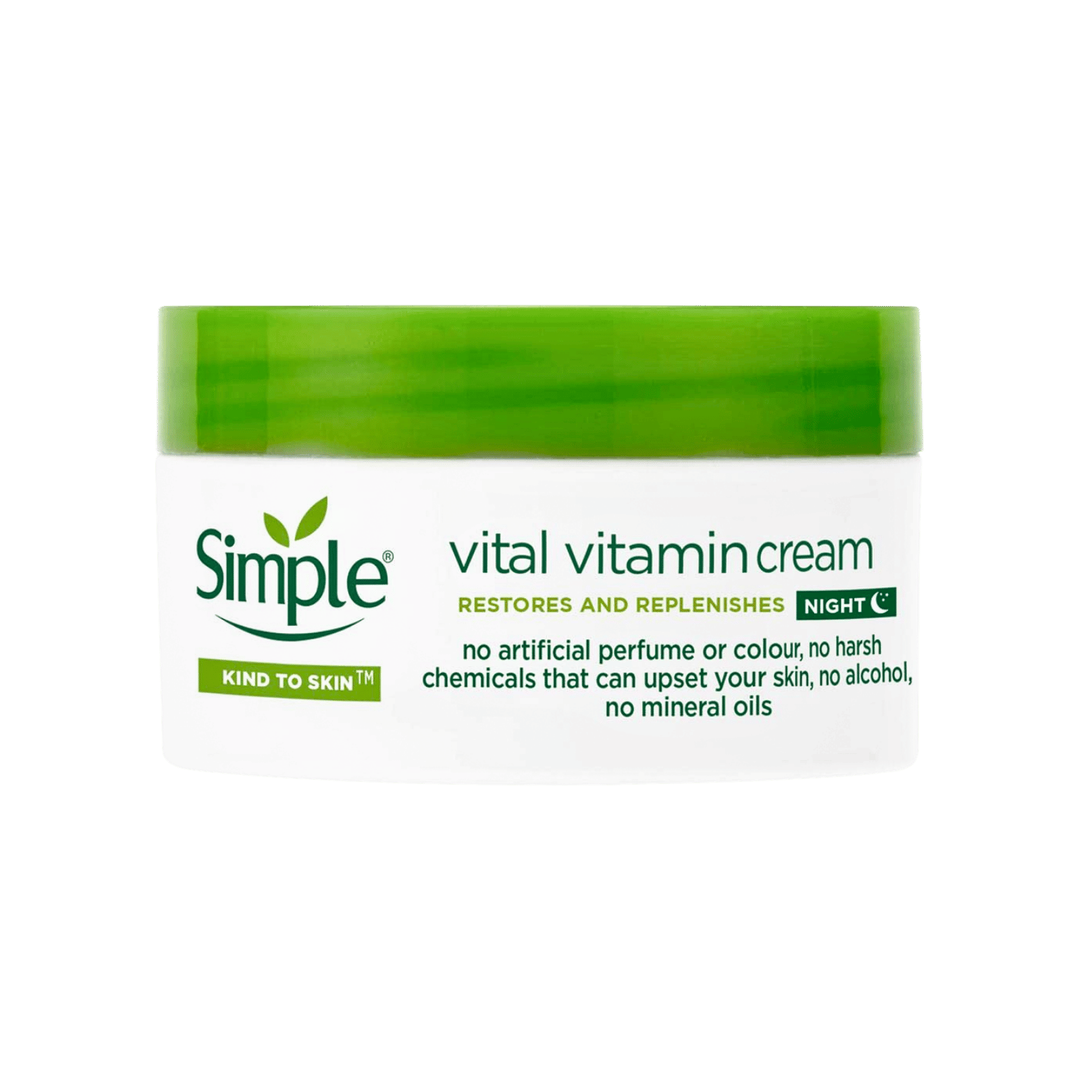 SIMPLE-CREAM-50ml-HU-W-VITAL VITAMIN NIGHT CREAM SIMPLE-CREAM-50ml-HU-W-VITAL VITAMIN NIGHT CREAM - Image 1