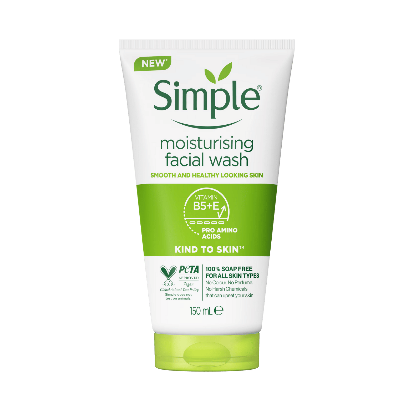 SIMPLE-FACE WASH-150ml-PL-W-MOISTURISING FACIAL WASH SIMPLE-FACE WASH-150ml-PL-W-MOISTURISING FACIAL WASH - Image 1