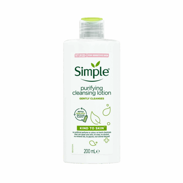 SIMPLE-FACE WASH-200ml-PL-W-PURIFYING CLEANSING LOTION