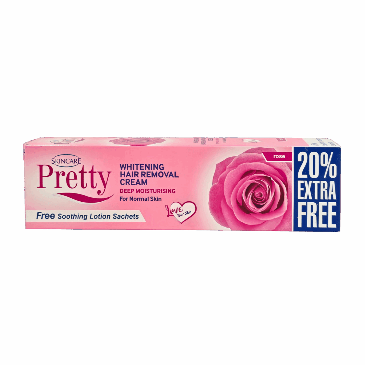 SKIN CARE-HAIR REMOVER-kit-PK-W-PRETTY NORMAL SKIN ROSE - Image 1