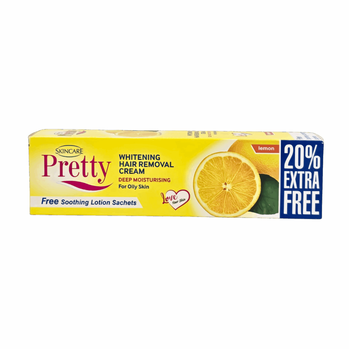SKIN CARE-HAIR REMOVER-kit-PK-W-PRETTY OILY SKIN LEMON - Image 1