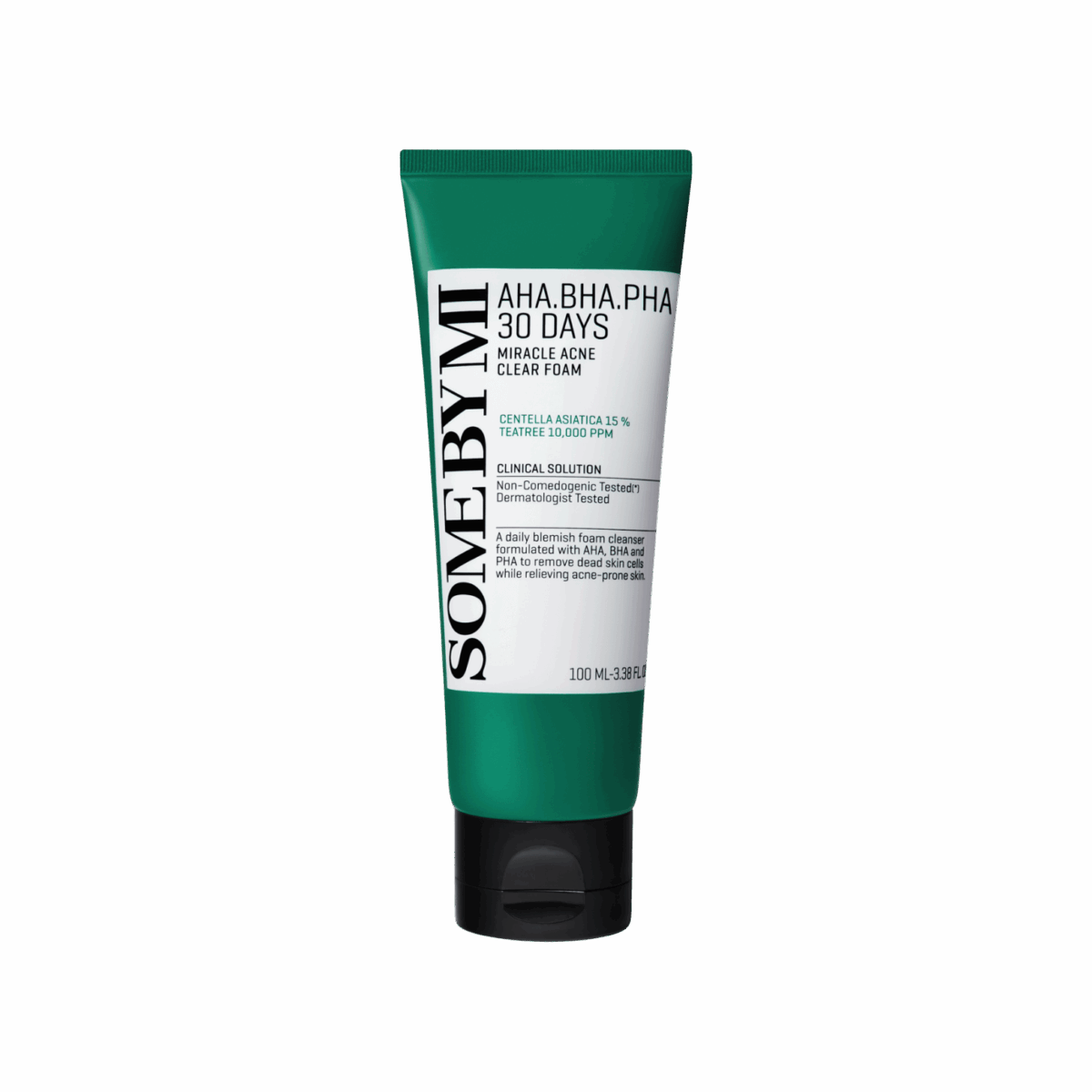 SOME BY MI-FACE WASH-100ml-KR-W-AHA BHA PHA 30 DAYS MIRACLE ACNE CLEAR FOAM - Image 1