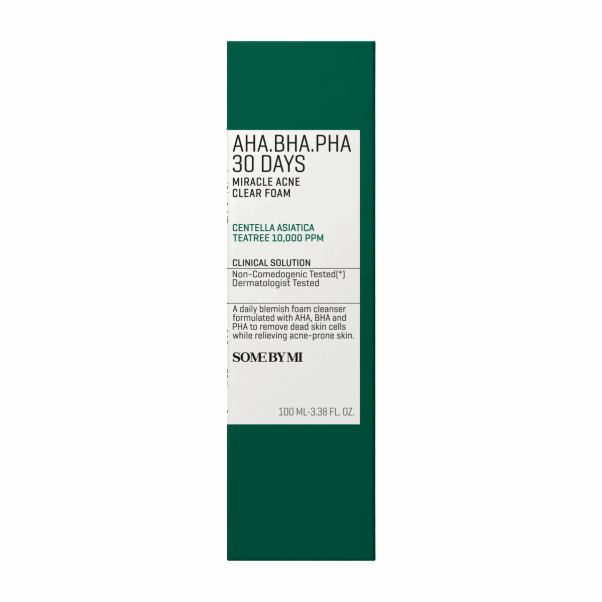 SOME BY MI-FACE WASH-100ml-KR-W-AHA BHA PHA 30 DAYS MIRACLE ACNE CLEAR FOAM - Image 2