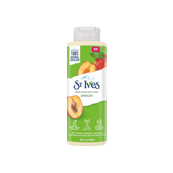 ST IVES-BODY WASH-473ml-US-W-APRICOT