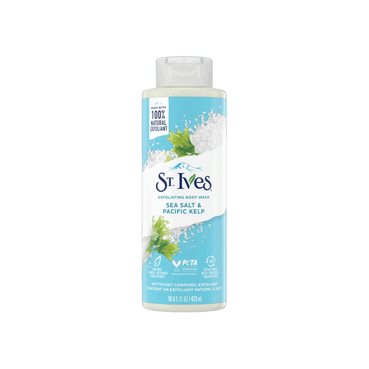 ST IVES-BODY WASH-473ml-US-W-SEA SALT & PACIFIC KELP - Image 1