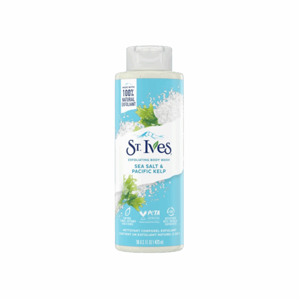 ST IVES-BODY WASH-473ml-US-W-SEA SALT & PACIFIC KELP