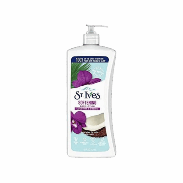 ST IVES-LOTION-621ml-US-W-SOFTENING COCONUT & ORCHID