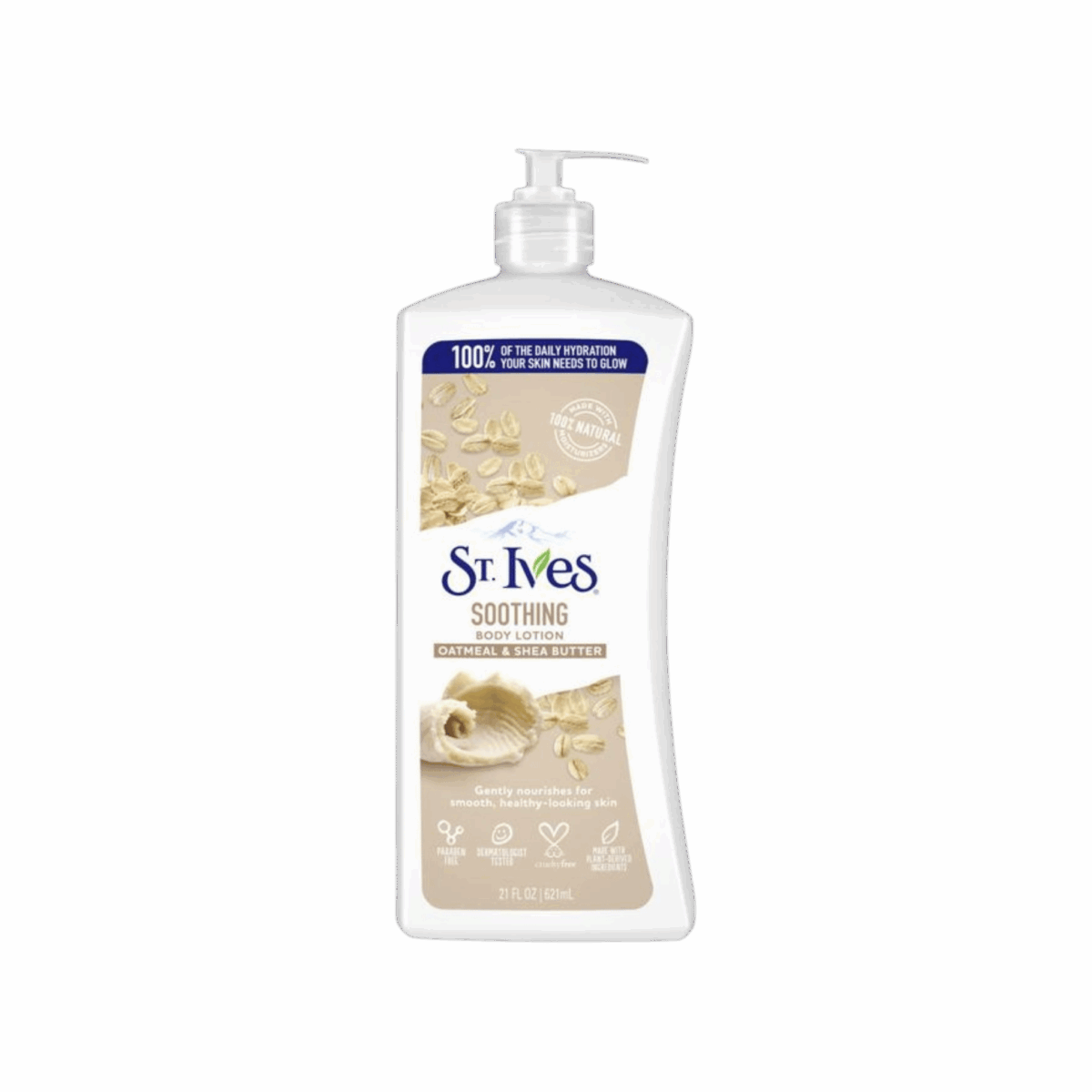 ST IVES-LOTION-621ml-US-W-SOOTHING OATMEAL & SHEA BUTTER - Image 1