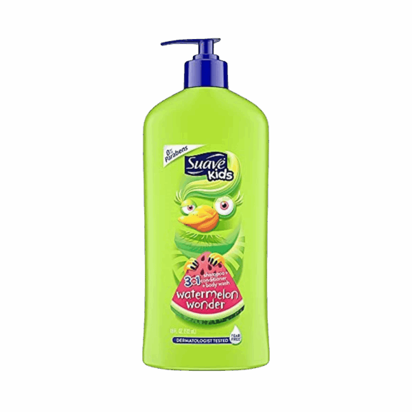 SUAVE-SHAMPOO-532ml-US-KIDS-3 IN 1 WATERMELON WONDER