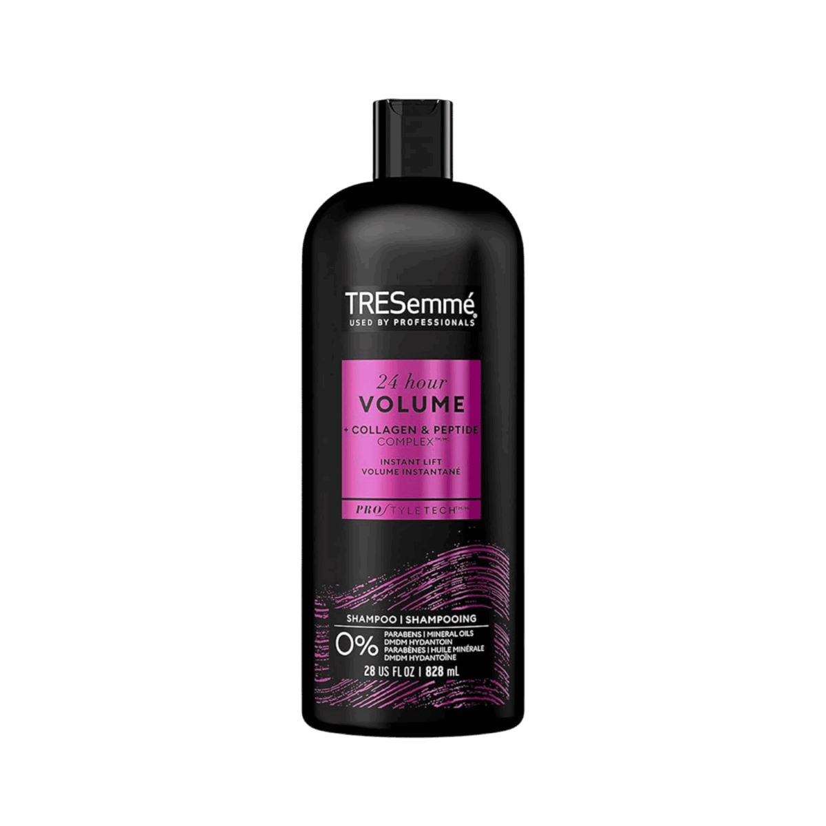 TRESEMME-SHAMPOO-828ml-US-W-24 HOUR VOLUME + COLLAGEN & PEPTIDE - Image 1