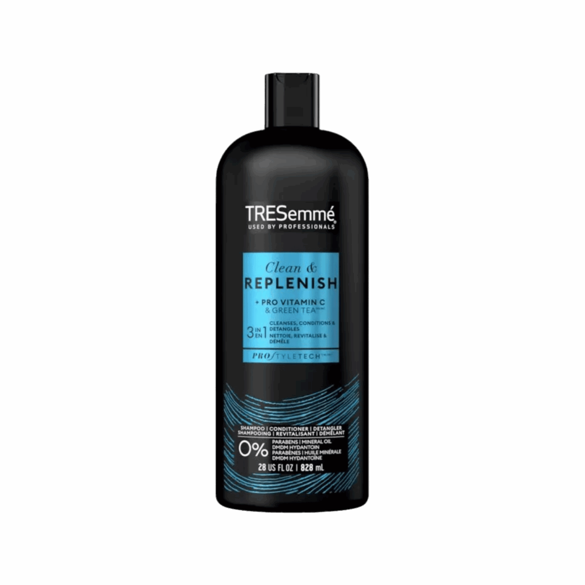 TRESEMME-SHAMPOO-828ml-US-W-CLEAN & REPLENISH + PRO VITAMIN C - Image 1