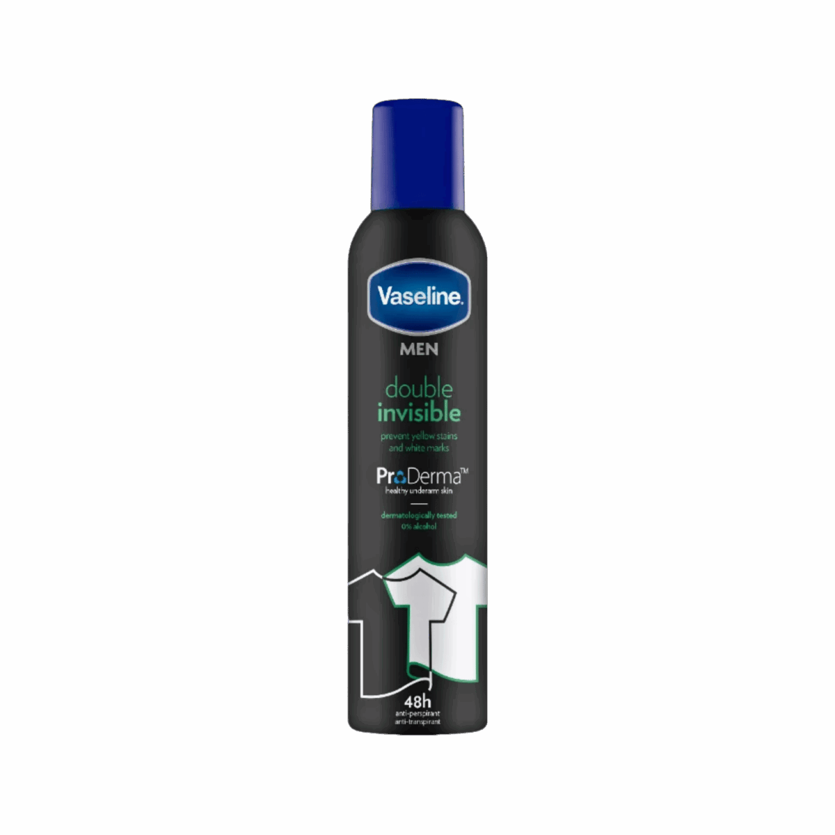 VASELINE-DEO SPRAY-250ml-IT-M-DOUBLE INVISIBLE PRO DERMA 48H - Image 1
