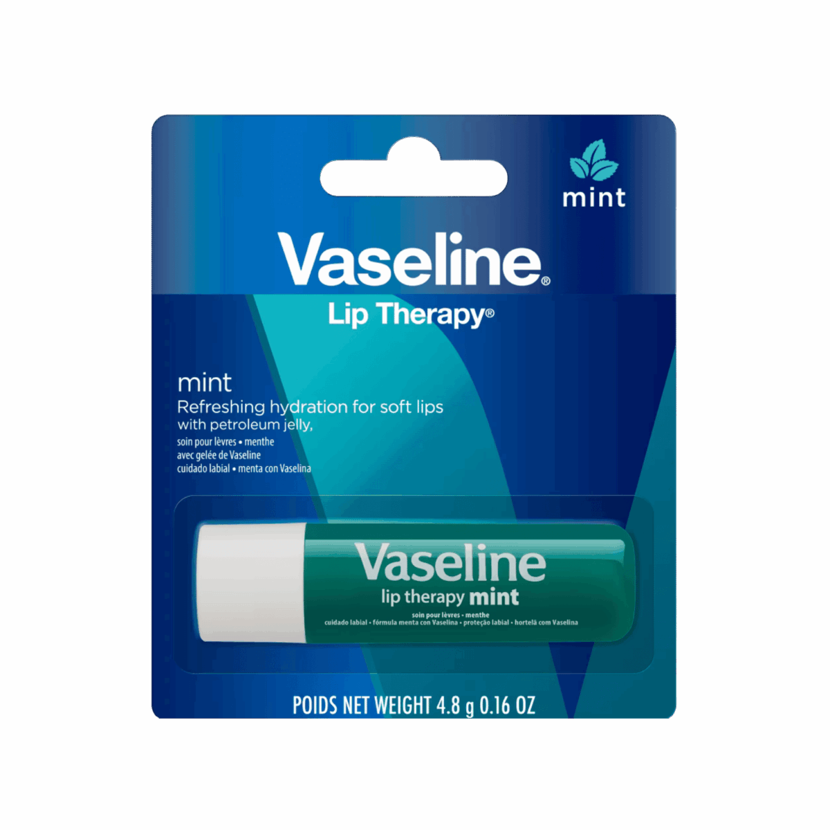 VASELINE-LIP BALM-4.8g-KR-W-MINT - Image 1