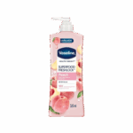 VASELINE-LOTION-320ml-TH-W-SUPERFOOD PEACH (PUMP)