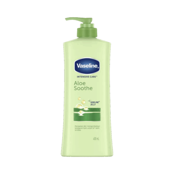 VASELINE-LOTION-400ml-ID-W-ALOE SOOTHE (PUMP)