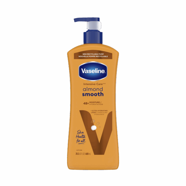 VASELINE-LOTION-600ml-US-W-ALMOND SMOOTH (PUMP)
