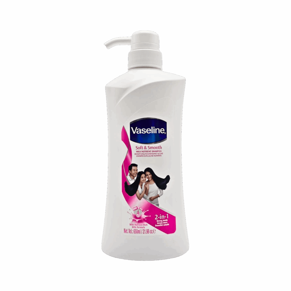 VASELINE-SHAMPOO-650ml-IN-M/W-SOFT & SMOOTH - Image 1