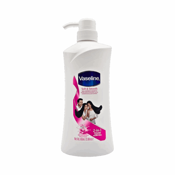 VASELINE-SHAMPOO-650ml-IN-M/W-SOFT & SMOOTH