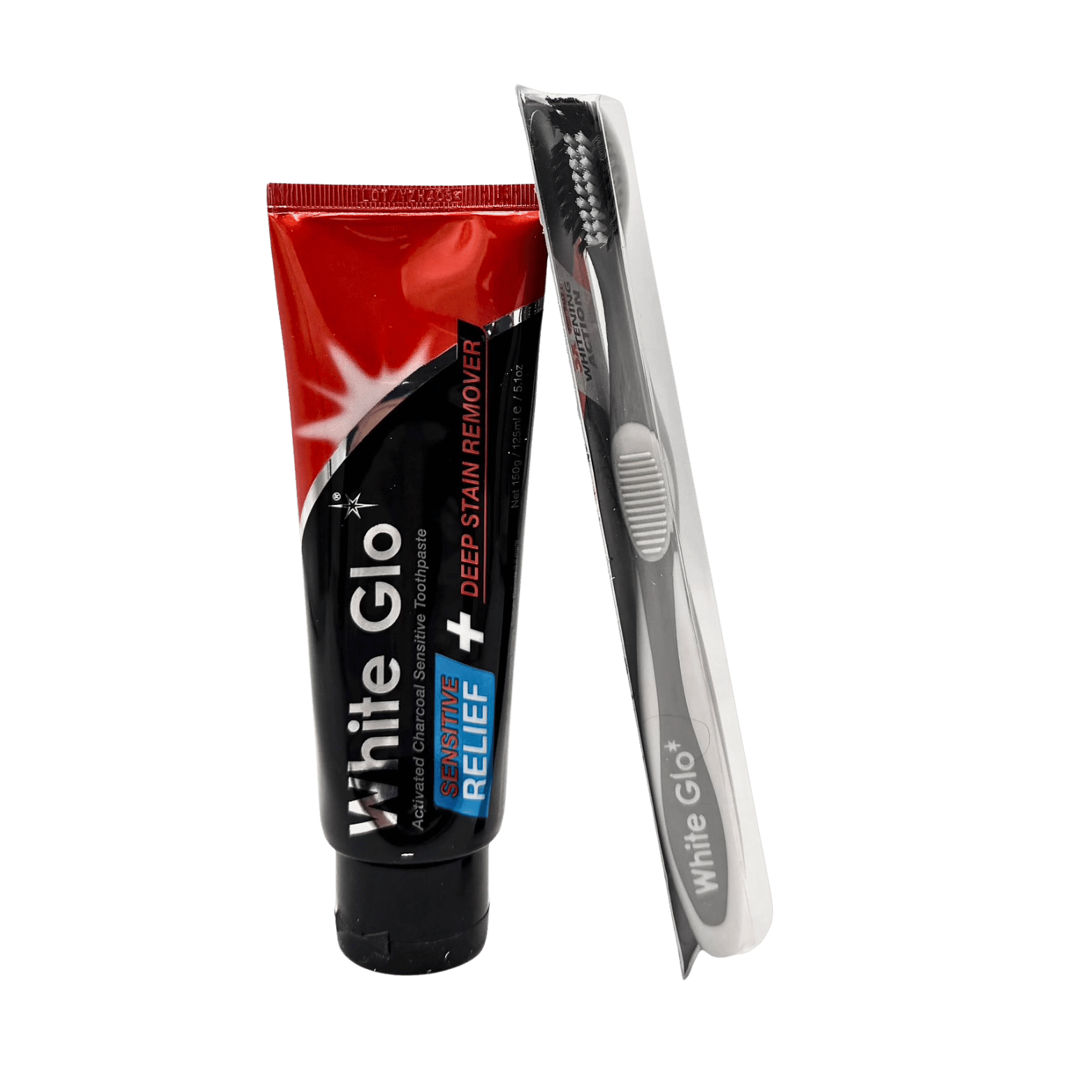 WHITE GLO-TOOTHPASTE-150g-CN-M_W-DEEP STAIN REMOVER W_ TOOTHBRUSH WHITE GLO-TOOTHPASTE-150g-CN-M/W-DEEP STAIN REMOVER W/ TOOTHBRUSH - Image 1