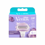 GILLETTE-RAZOR-kit-PL-W-VENUS COMFORT GLIDE 4'S BLADE