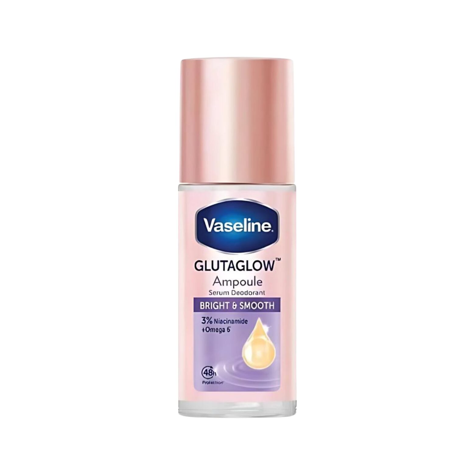 VASELINE-DEO ROLL ON-45ml-TH-W-GLUTAGLOW AMPOULE BRIGHT & SMOOTH VASELINE-DEO ROLL ON-45ml-TH-W-GLUTAGLOW AMPOULE BRIGHT & SMOOTH - Image 1