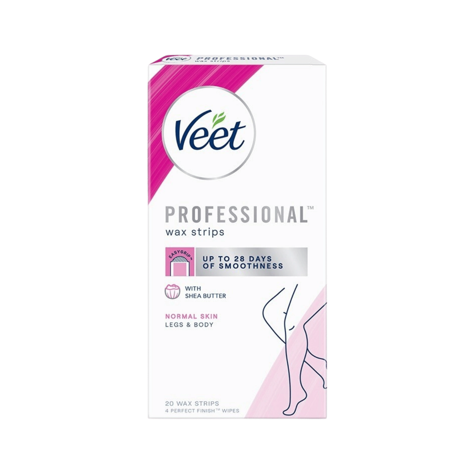 VEET-HAIR REMOVAL STRIPS-20's-FR-W-PROFESSIONAL WAX STRIPS NORMAL SKIN VEET-HAIR REMOVAL STRIPS-20's-FR-W-PROFESSIONAL WAX STRIPS NORMAL SKIN - Image 1
