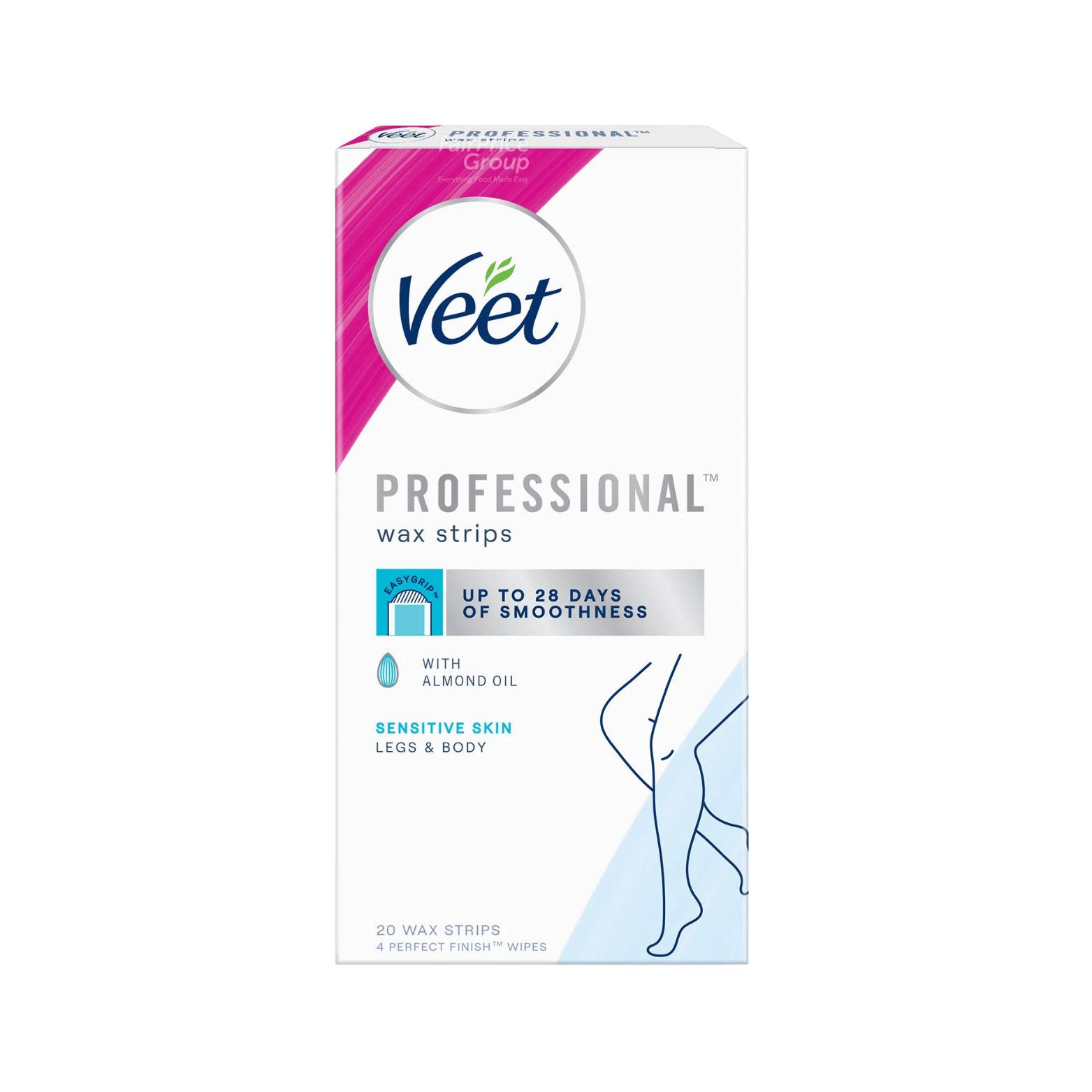 VEET-HAIR REMOVAL STRIPS-20's-FR-W-PROFESSIONAL WAX STRIPS SENSITIVE SKIN VEET-HAIR REMOVAL STRIPS-20's-FR-W-PROFESSIONAL WAX STRIPS SENSITIVE SKIN - Image 1